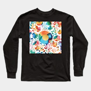 Rainbow bird Long Sleeve T-Shirt